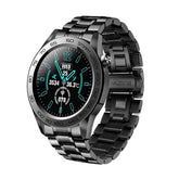 Smartwatch For Men(GPS Sport track recording/Full Touch Fitness Watches Thermometer/Heart Rate Monitor)